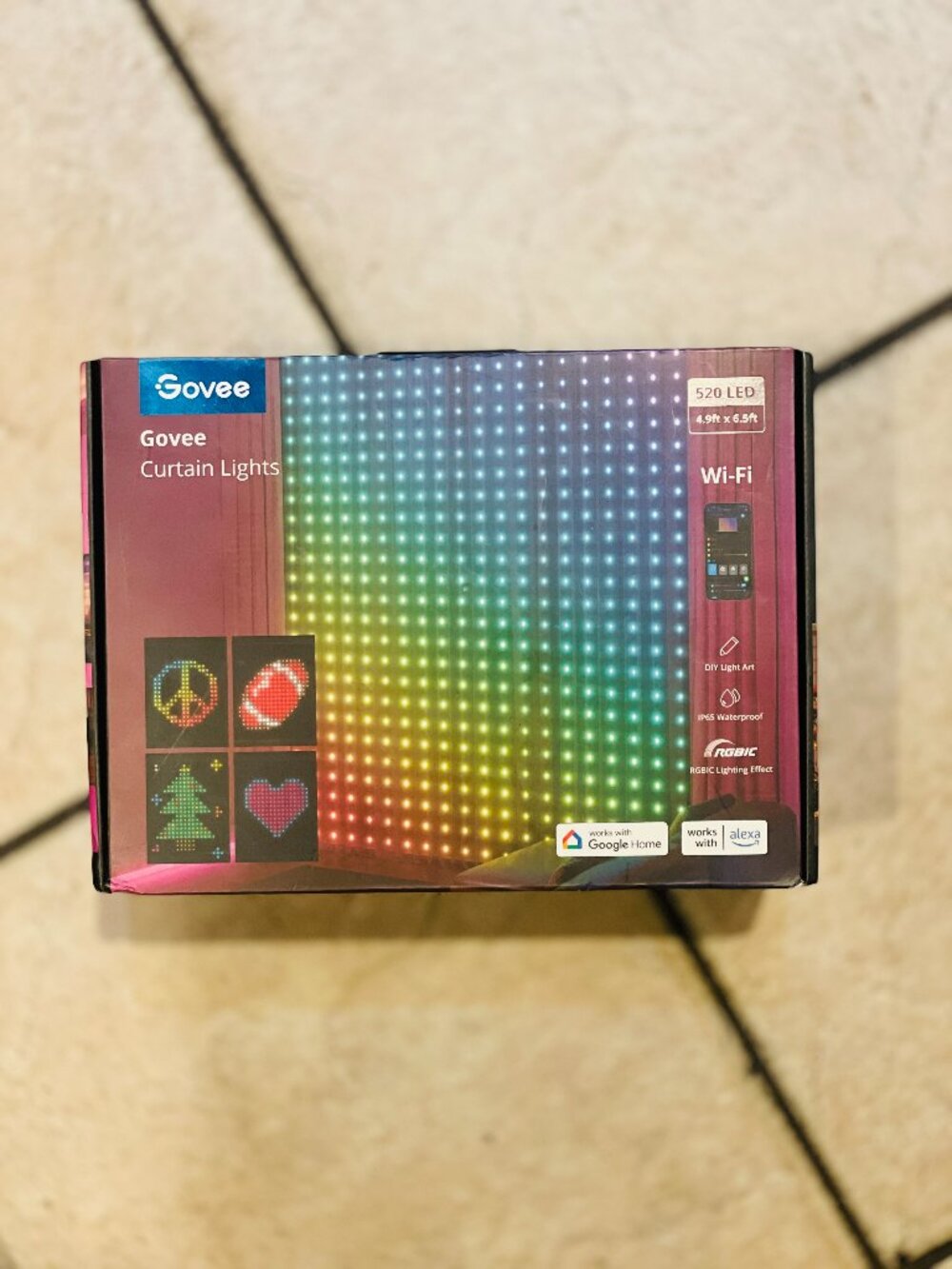 NWT Govee Curtain Lights